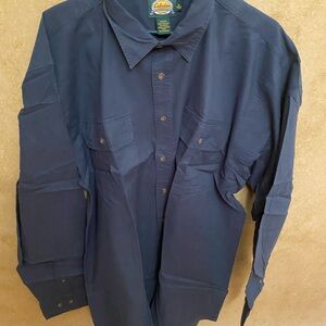 Cabela  extra large/tall button down shirt.